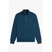 FRED PERRY HALF ZIP DUKS FNAVY