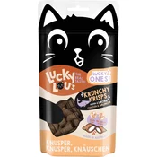 Lucky Ones Krunchy Krisps - Piščanec in losos - 60 g