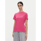 HUGO Majica Damacia_4 50539101 Roza Regular Fit