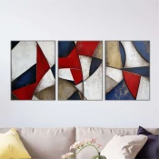 Wallity Slika Mdf-00104, 40x90 cm, 3 dela