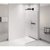ARCHITEX BLACK MATT Tuš kabina 1462 mm, steklo Flute - Polysan - ARCHITEX - 24 - Enostranski fiksni zaslon - 2100 - 1462 - 8 - 14