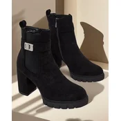 Resti Womens block heel ankle boots Effo