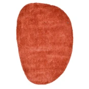 Tom Tailor PREPROGA Z VISOKIM FLOROM Cozy 135/200 cm taftano opečnato rjava