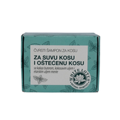 Cvrsti šampon za suvu kosu Herbateria, 60g