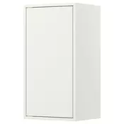 EKET Ormaric s vratima i 1 policom, bela, 35x35x70 cm