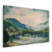 Slika - Albrecht Dürer – View of Trento from the North 120x80 Na talijanskom platnu