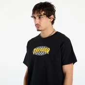 Majice Thrasher Checkered Oval T-Shirt Black S