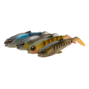 Silikonske vabe Savage Gear CRAFT CANNIBAL PADDLETAIL 6.5CM 4G CLEAR WATER MIX 4PCS | 71827