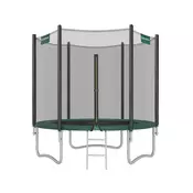 Songmics Trampolin 244x239 cm Črna