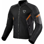 Revit GT-R Air 3 motoristicka jakna crno-fluo narancasta