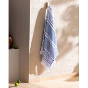 Madame Coco Peškir za plažu Clarette, 70x150cm, Plavo-beli