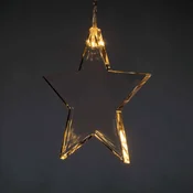 Konstsmide Christmas Svetlobna zavesa LED z osmimi zvezdami za notranjost - prozorno - Plastika
