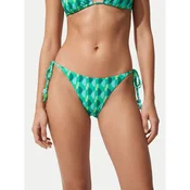 Seafolly Spodnji del bikini Sorrento 40651-277 Zelena