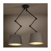 Eglo 390199 - Lestenec na drogu PISTUNIO 2xE27/40W/230V rjava