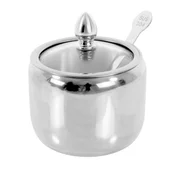 Sugar bowl, stainless steel