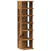 Vidaxl Omarica za umivalnik starinski les 28x27x102 cm inženirski les