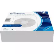 MediaRange Etui za cd papirnat 1/100 bel z oknom mediarange