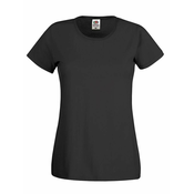 Black Lady fit T-shirt Original Fruit of the Loom