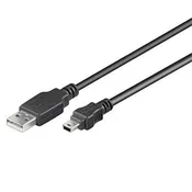 PremiumCord Kabel USB 2.0, A-B mini, 5-pinski, 20 cm