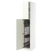 METOD Visoki element-ostava, bela/Vallstena bela, 40x60x220 cm