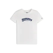 Tommy Jeans Majica ESS mornarska / bela