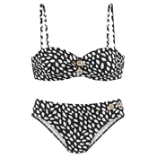 VIVANCE Bikini  bež / črna / bela
