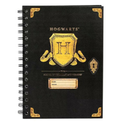 Blue Sky Harry Potter - A5 Wiro Notebook - Hogwarts Shield ( 060203 )