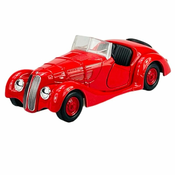 BMW 328 rdeč 1:34