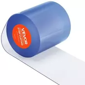 VEVOR PVC trakasta zavesa 1524x20 cm prozorna
