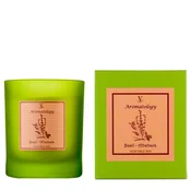 shumee Bazilika Albahaca - Vila Hermanos - dišeča sveča 190 g - serija Aromathologie