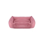 Paws & Whiskers Krevet za ljubimce Kare, 80 × 60 × 17 cm, Roze