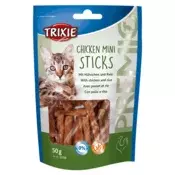 Trixie pileći štapići sa pirinčem Chicken Mini Sticks, 50 g
