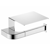 Schmidler držalo toaletnega papirja s pokrovom Aria, mirror finish