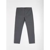 Sinsay - Pamucne chino pantalone - tamno siva