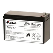 Fukawa svinčeva baterija FWU17 za APC UPS/ nadomestna baterija za RBC17/ 12V/ 9Ah/ življenjska doba 5 let