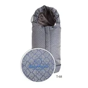 BabyMatex Triton prevleka za noge za voziček siva TDST-68