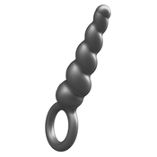 ToyJoy Buttocks The Screw Metallic Silicone Plug Grey