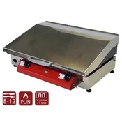 Stoni plinski roštilj, inox 65 x 40, Fe 5mm ploca, sa dva gorionika i inox poklopcem Gurman 65 - Trend