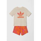 ADIDAS ORIGINALS Komplet, nude / narancasta / magenta