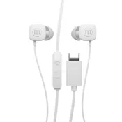 Slušalice s mikrofonom, USB-C, MAXELL Square+, bijele 348567