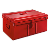Kutija za alat Motobox (Duljina: 53 cm, Celik, Crvene boje)