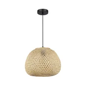 Luster na sajli PETRA 1xE27/15W/230V bambus