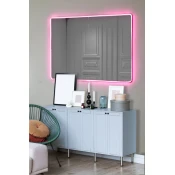 Woody Fashion Zrcalo z LED osvetlitvijo