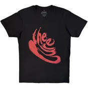 The Cure Swirl Logo Black L Majica