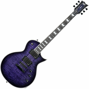 ESP LTD EC-1000 QM See Thru Purple Sunburst