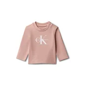 Calvin Klein Jeans Majica roza/bela