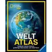 National Geographic Kids Weltatlas - Fremde Kulturen, großartige Naturwunder und wilde Tiere entdecken: Kinderatlas für Kids ab