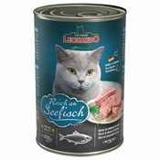 Ekonomicno pakiranje Leonardo All Meat 24 x 400 g - Bogata morskom ribom