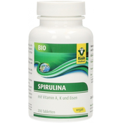 RAAB VITALFOOD GMBH prehransko dopolnilo bio Spirulina, 200 pastil