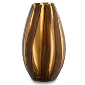 FADE MAISON Vaza Brass 18,5xh32,5cm/steklo